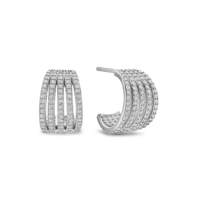 Pendientes Mujer New Bling 9NB-1427 Plateado