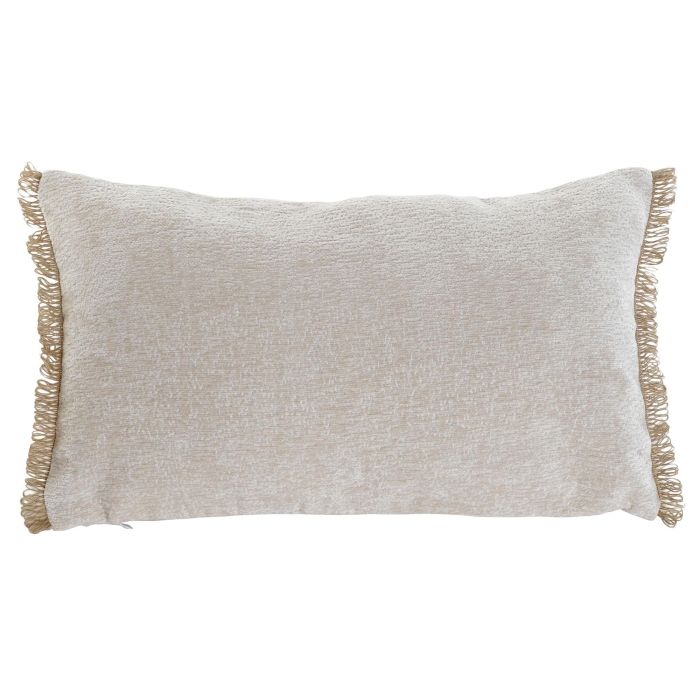 Cojin Mediterraneo DKD Home Decor Crema Natural 15 x 35 x 60 cm (2 Unidades) 2 Cojin Mediterraneo DKD Home Decor Crema Natural 15 x 35 x 60 cm (2 Unidades) 2