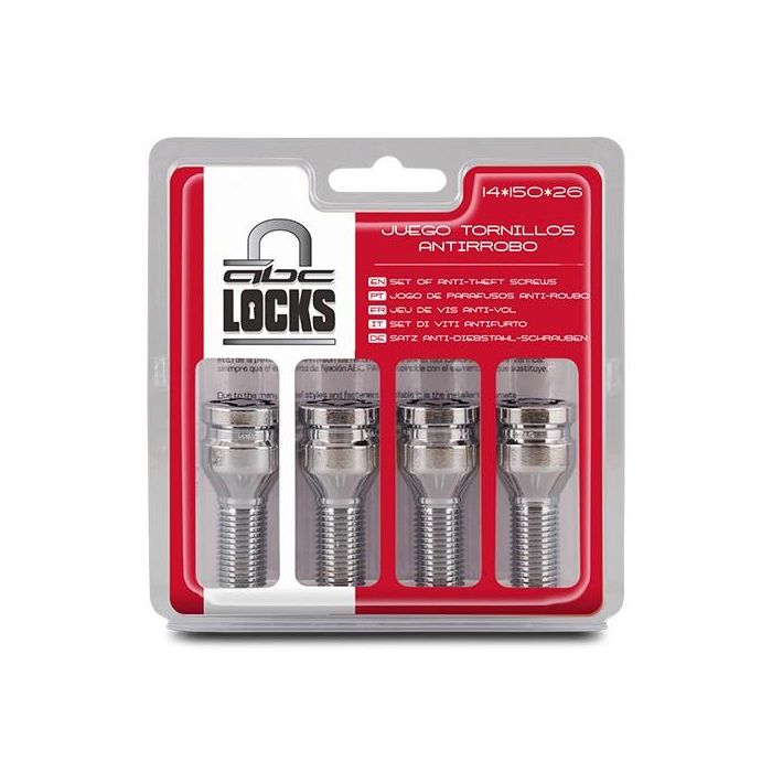 Antirrobo 14x150 L26 17-19 4 Tornillos Conico Cs6 TOR9910 1 Antirrobo 14x150 L26 17-19 4 Tornillos Conico Cs6 TOR9910 1