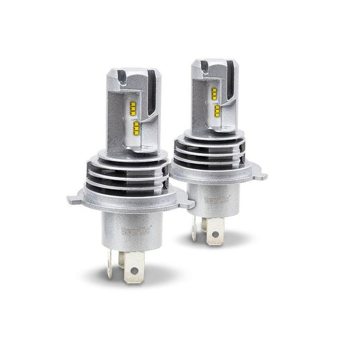 Superlite BOM12311 Kit Conversión Faros LED H4 Plug & Play 6500K Luz Blanca Fría, 45% Más Brillo, 55000h Vida Útil, IP68 0 Superlite BOM12311 Kit Conversión Faros LED H4 Plug & Play 6500K Luz Blanca Fría, 45% Más Brillo, 55000h Vida Útil, IP68 0