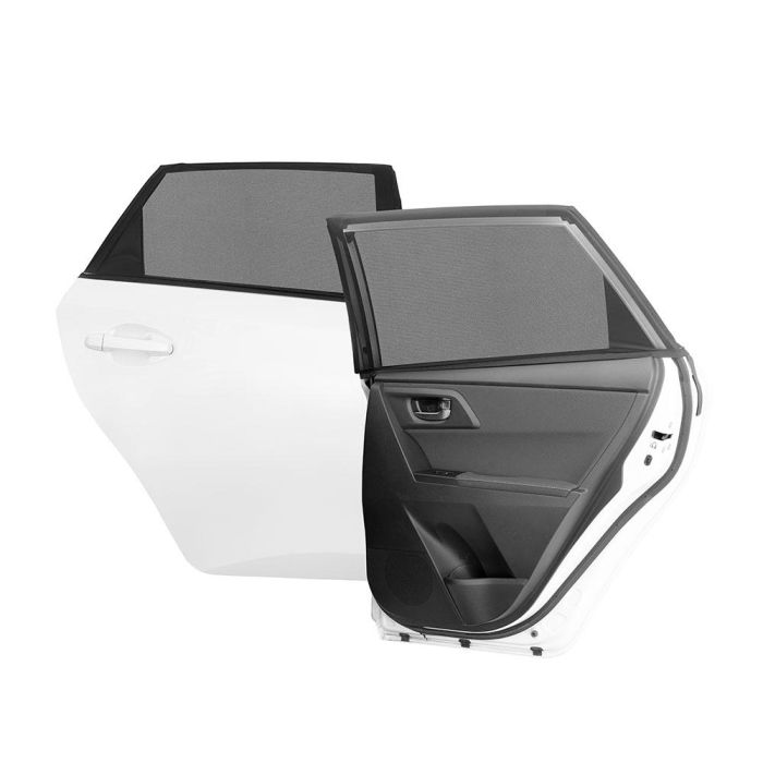 Malla Parasol para Coche UVlock InnovaGoods Pack de 2 uds Malla Parasol para Coche UVlock InnovaGoods Pack de 2 uds