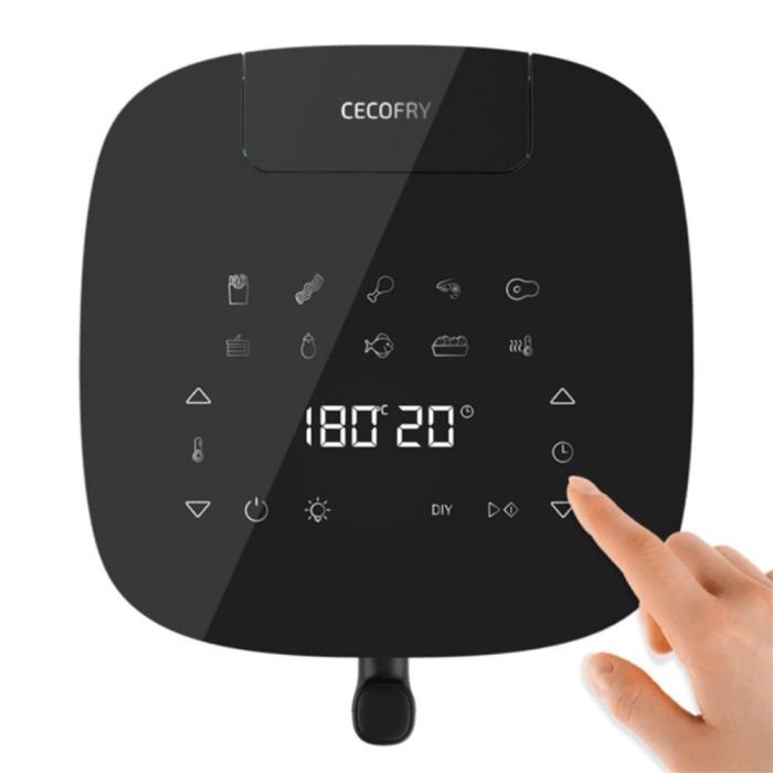 Cecotec Cecofry Neon 5000 Sencillo 5 L Independiente Freidora de aire caliente Negro 1 Cecotec Cecofry Neon 5000 Sencillo 5 L Independiente Freidora de aire caliente Negro 1