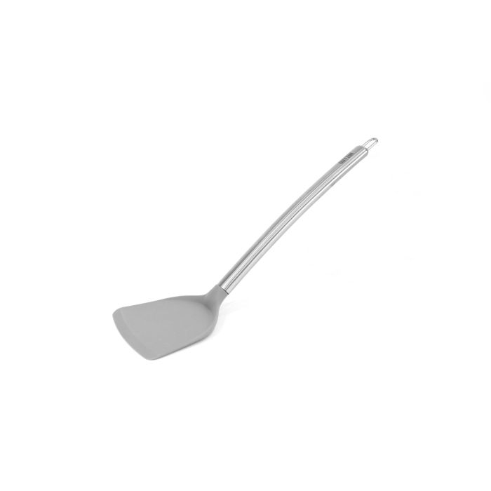 Quttin Pala de Silicona con Mango de Acero, 10 x 4 x 38 cm (24 Unidades) 4 Quttin Pala de Silicona con Mango de Acero, 10 x 4 x 38 cm (24 Unidades) 4