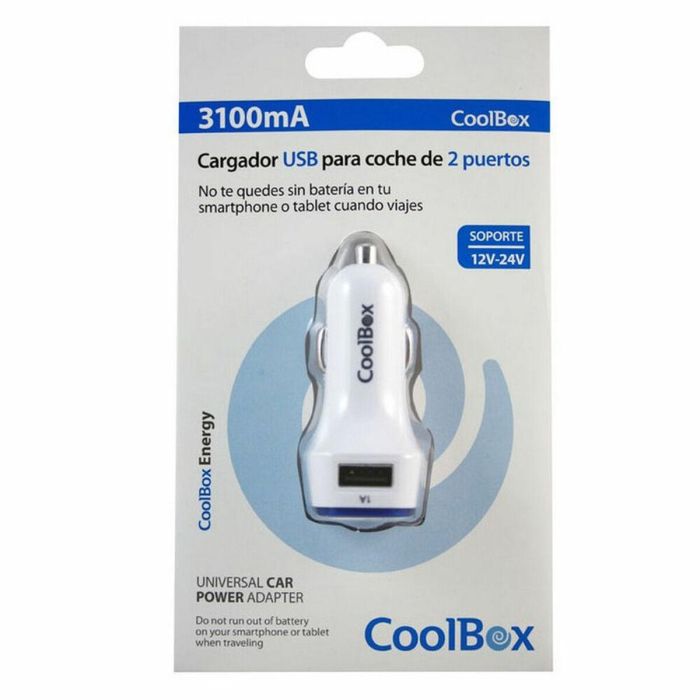 Cargador de Coche CoolBox COO-CDC215 3