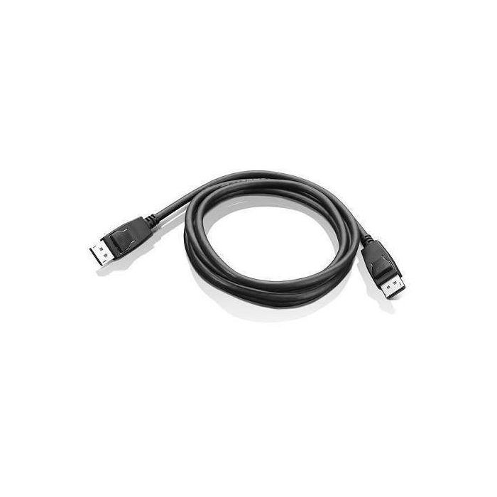 Lenovo DisplayPort to DisplayPort, 1.8m, Black