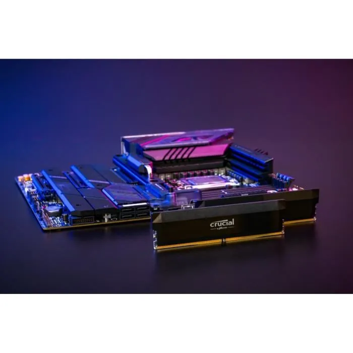 Crucial Memoria RAM DDR5 64GB (2x32GB) 6400MHz CL40 con Perfiles Intel XMP 3.0 y AMD EXPO para Alto Rendimiento 2 Crucial Memoria RAM DDR5 64GB (2x32GB) 6400MHz CL40 con Perfiles Intel XMP 3.0 y AMD EXPO para Alto Rendimiento 2