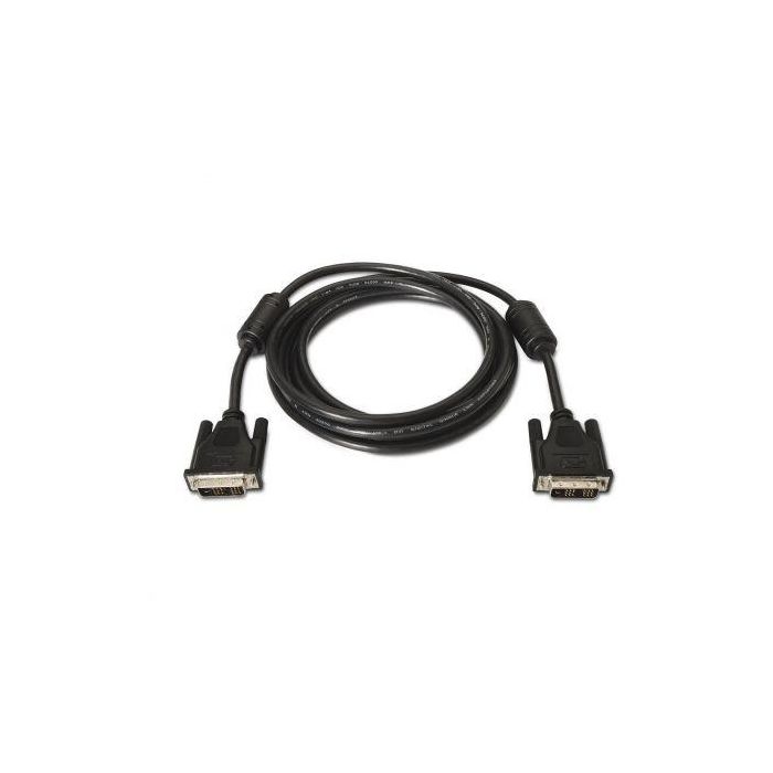 AISENS - CABLE DVI SINGLE LINK 18+1 CON FERRITA, M-M, NEGRO, 1.8M 1 AISENS - CABLE DVI SINGLE LINK 18+1 CON FERRITA, M-M, NEGRO, 1.8M 1