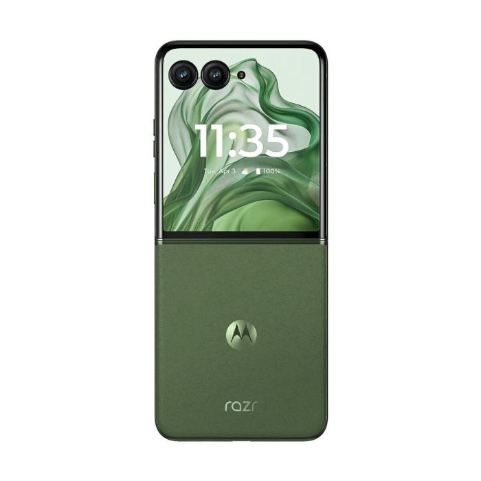 Motorola razr 50 Ultra Smartphone Plegable 6.9" pOLED 5G 512GB 12GB RAM 50MP Dual Cam Snapdragon 8s Gen 3 IPX8 Verde 4 Motorola razr 50 Ultra Smartphone Plegable 6.9" pOLED 5G 512GB 12GB RAM 50MP Dual Cam Snapdragon 8s Gen 3 IPX8 Verde 4