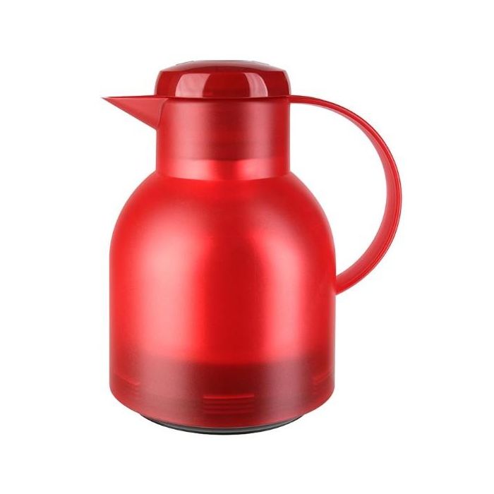 Emsa Isolierkanne SAMBA. 1. 0 Liter. transluzentrot 504232