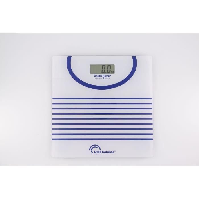 Báscula personal - LITTLE BALANCE - 8655 - USB reparable - 180 kg / 100 g - Mariniere 2 Báscula personal - LITTLE BALANCE - 8655 - USB reparable - 180 kg / 100 g - Mariniere 2