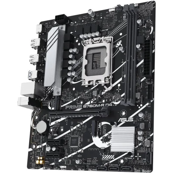 Asus 90MB1HA0-M0EAY0 Placa Base Intel B760 LGA 1700 micro ATX DDR4 4