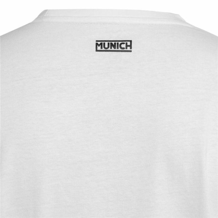 Camiseta Deportiva de Manga Corta Munich Athletic Challenge Blanco 1