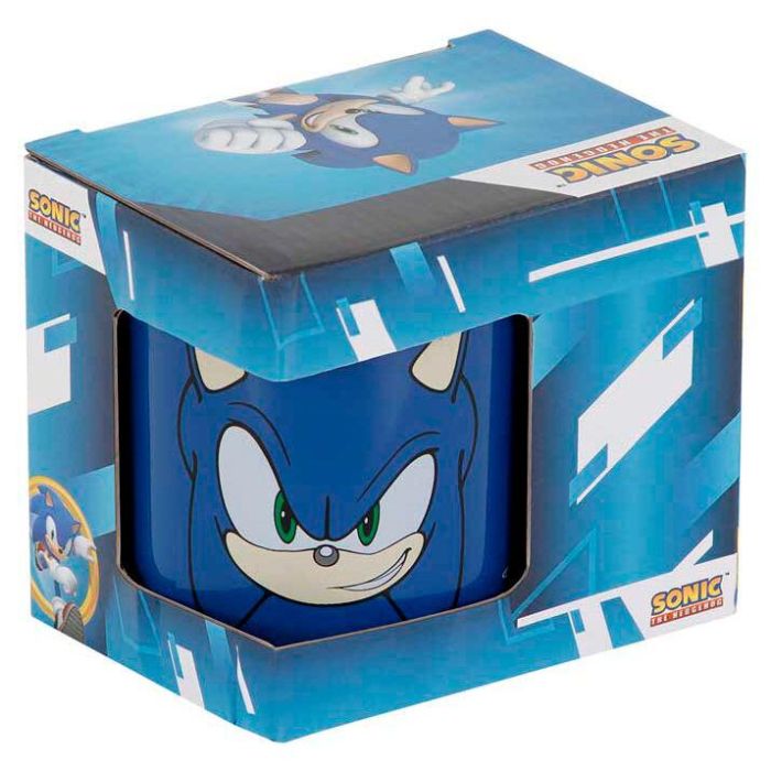 Sonic The Hedgehog - SEGA Taza cerámica Face Sonic The Hedgehog Azul 0,35 L 3 Sonic The Hedgehog - SEGA Taza cerámica Face Sonic The Hedgehog Azul 0,35 L 3