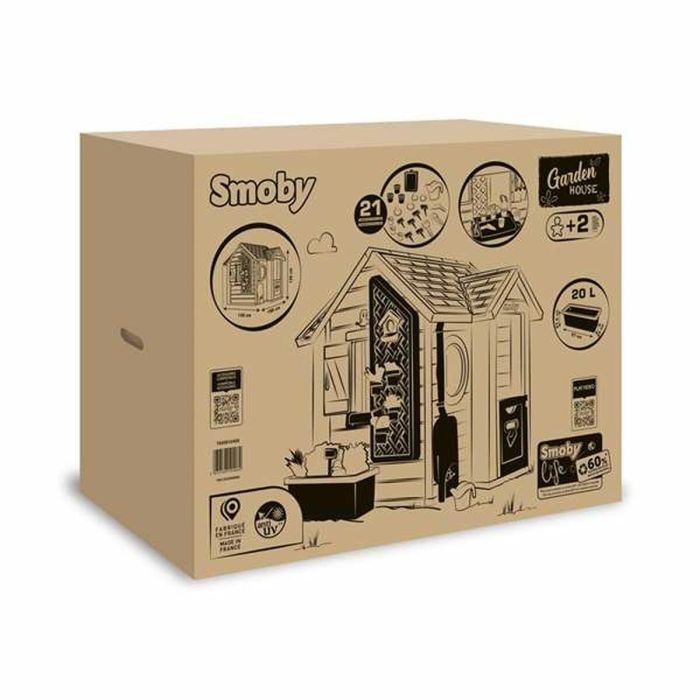 Casa Infantil de Juego Smoby Life Garden 3