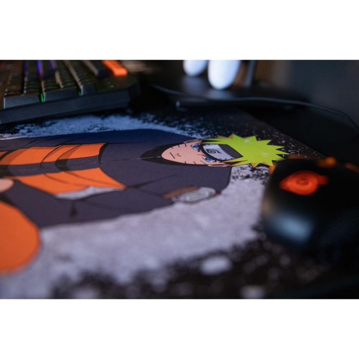 Alfombrilla de Ratón KONIX 80381123159 Negro/Naranja 2 Alfombrilla de Ratón KONIX 80381123159 Negro/Naranja 2