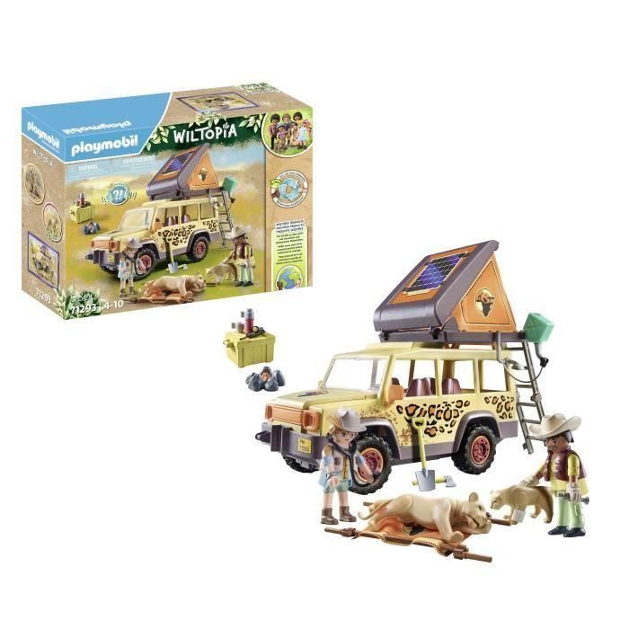 PLAYMOBIL 71293 - Wiltopia - Exploradores con vehículo todo terreno 2