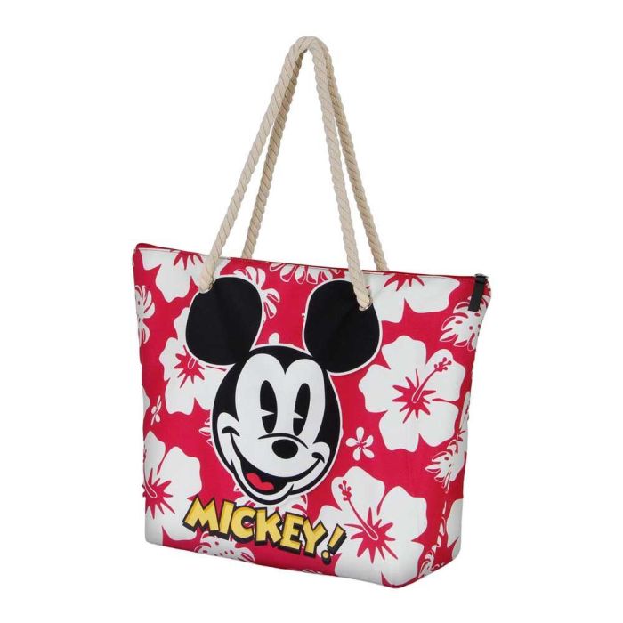 Disney Mickey Mouse Bolsa de Playa Soleil Hawaii Rojo 30L 1 Disney Mickey Mouse Bolsa de Playa Soleil Hawaii Rojo 30L 1