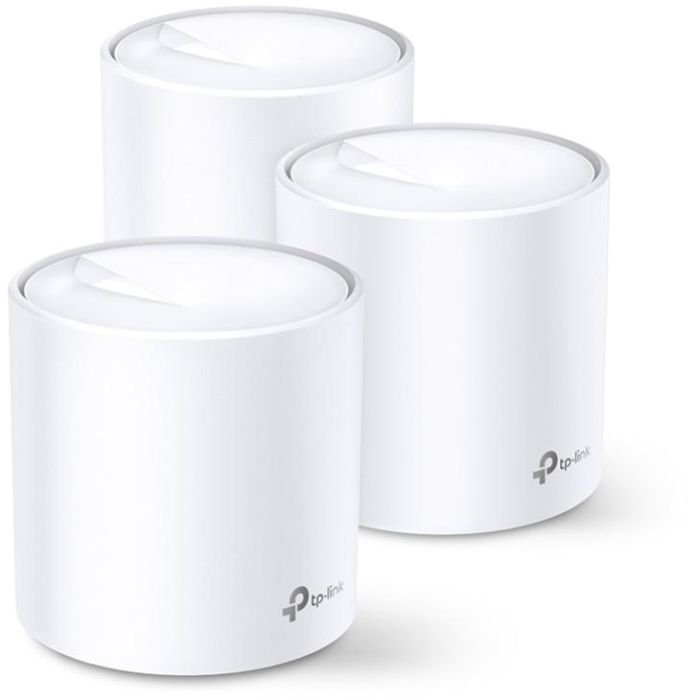 TP-Link Deco X20 Pack 3 | Sistema Wi-Fi 6 Mesh | 1800Mbps | Doble Banda 2.4GHz y 5GHz | Control Parental y Antivirus 0 TP-Link Deco X20 Pack 3 | Sistema Wi-Fi 6 Mesh | 1800Mbps | Doble Banda 2.4GHz y 5GHz | Control Parental y Antivirus 0