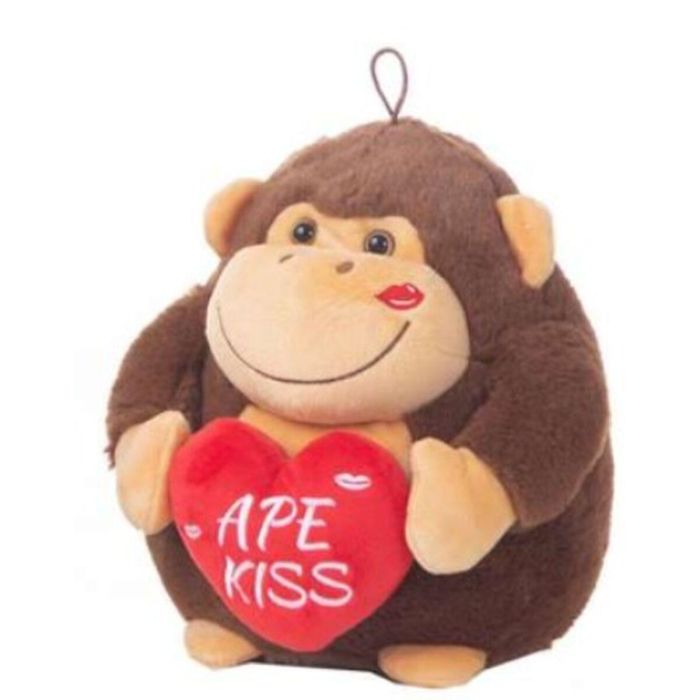Creaciones Llopis Muñeco de Peluche Gorila Boli Corazón 22cm Creaciones Llopis Muñeco de Peluche Gorila Boli Corazón 22cm
