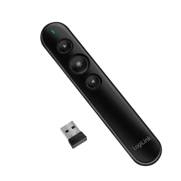 LogiLink Wireless Presenter Rf Black
