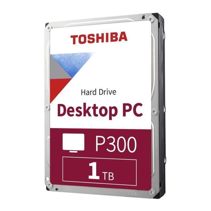 TOSHIBA - Unidad de disco duro interno - P300 - 1TB - 7,200 RPM - 3.5 (HDWD110EZSTA) 1