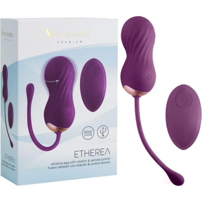 Bala Vibradora S Pleasures Morado Dorado