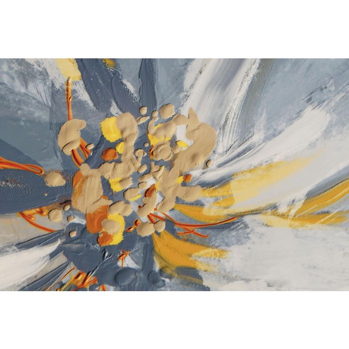 Cuadro Glam DKD Home Decor Blanco Dorado 3 x 80 x 240 cm Set de 3 2