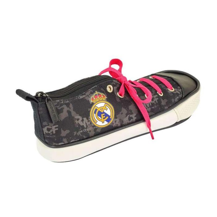 Estuche Real Madrid C.F. 811924830 Negro (24 x 8 x 8.5 cm) 1