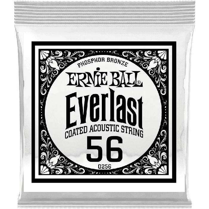 Ernie Ball Cuerda Acústica Everlast Coated Phosphor Bronze .056