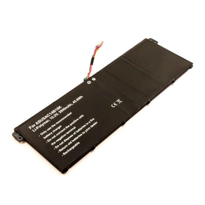 CoreParts Batería para Portátil 45.60Wh Li-Pol 152V 3000mAh compatible con Acer Aspire E3-111