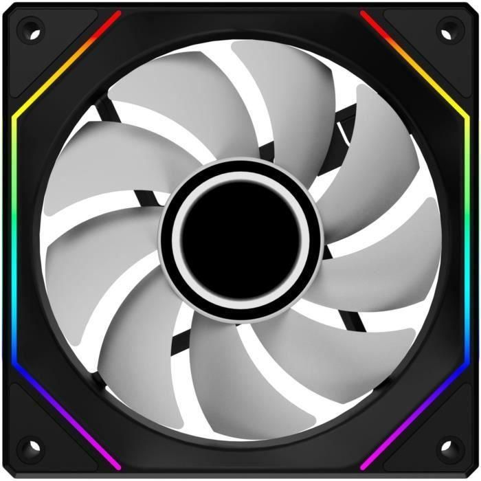 XIGMATEK XIG1740270221043 Pack de 3 Ventiladores Infinity G20A 120 mm LED ARGB Negro para PC Gaming 3 XIGMATEK XIG1740270221043 Pack de 3 Ventiladores Infinity G20A 120 mm LED ARGB Negro para PC Gaming 3