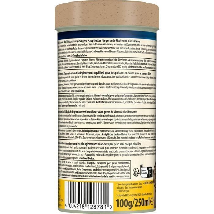 Suplementos alimenticios TETRA TetraMin Premium para pellets de peces tropicales - Fórmula Bio Active -250 ml 1 Suplementos alimenticios TETRA TetraMin Premium para pellets de peces tropicales - Fórmula Bio Active -250 ml 1