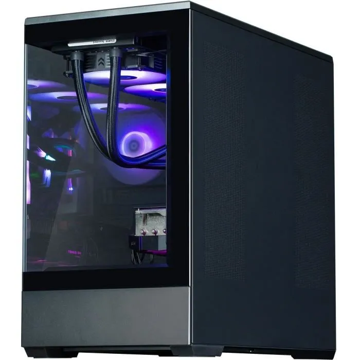 Zalman ZAL1707620449168 Caja de PC Torre Media Formato M-ATX Negra sin fuente de alimentación 4