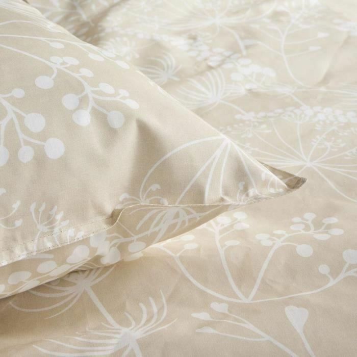 Today TOD3574641249045 Juego de Cama Sunshine Estampado Floral 0.2 - 220x240 cm para 2 Personas - 100% Algodón 57 Hilos 2
