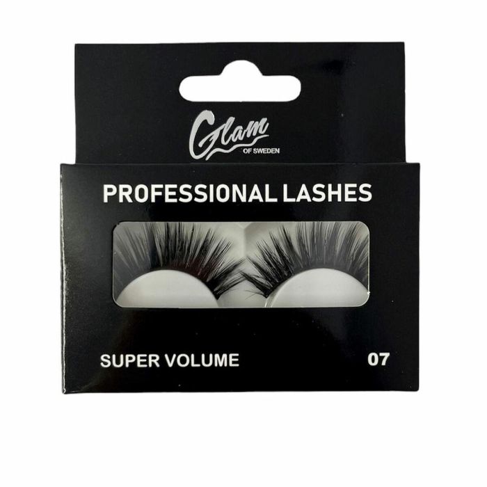 Glam Of Sweden #07 Pestañas Postizas Super Volume - Longitud y Volumen Impactante para una Mirada Seductora 1 Unidad