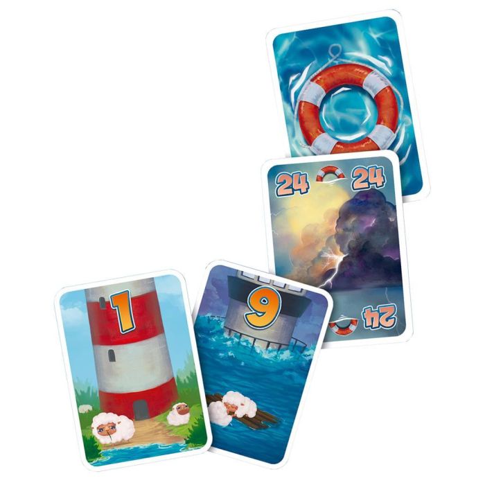 Ediciones Primigenio Juego Mesa ¡Marea Alta! Pegi 10 Juego de Tablero para 3-5 Jugadores Duración 30' Edad 10+ 1