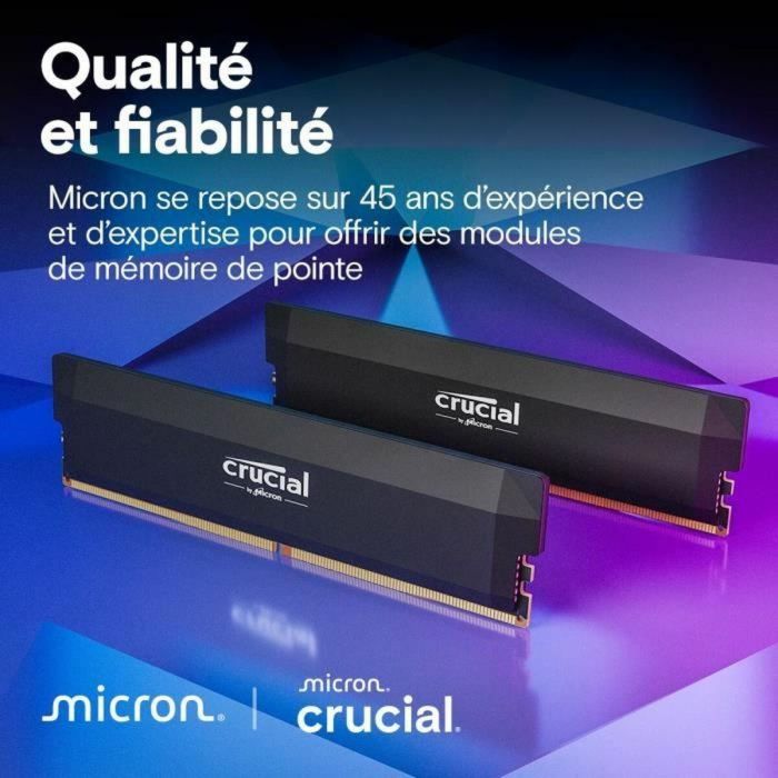 Memoria RAM Crucial 32 GB DDR5 6000 MHz 2