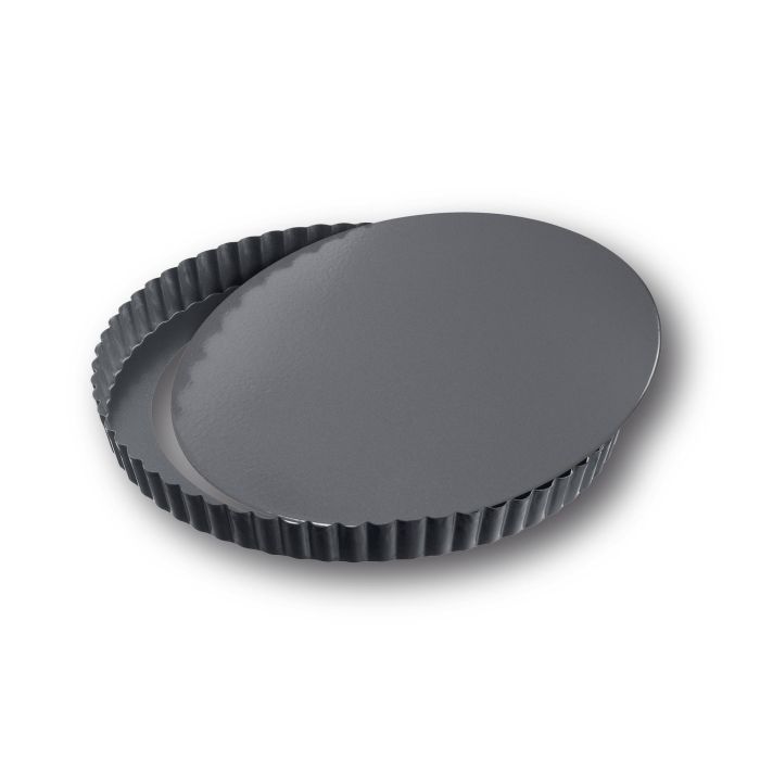 Quttin Molde para Tartas Desmontable, 24 cm x 2.8 cm, Redondo (12 Unidades) 3