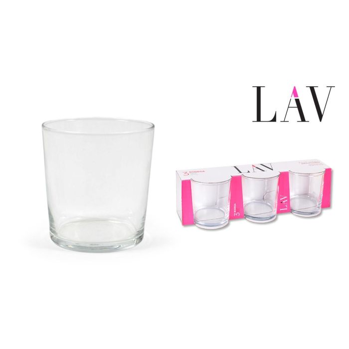 Set 3 Vasos Pinta 340 cc Bodega Lav (16 Cajas) Set 3 Vasos Pinta 340 cc Bodega Lav (16 Cajas)