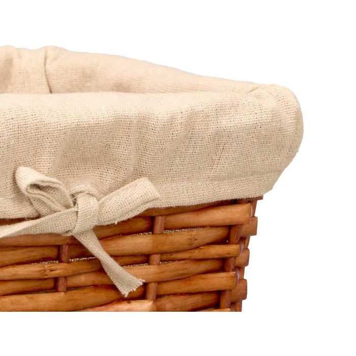 Set 3 Cestos Rect Mimbre Kipit 39X16CM (6 Unidades) 3 Set 3 Cestos Rect Mimbre Kipit 39X16CM (6 Unidades) 3