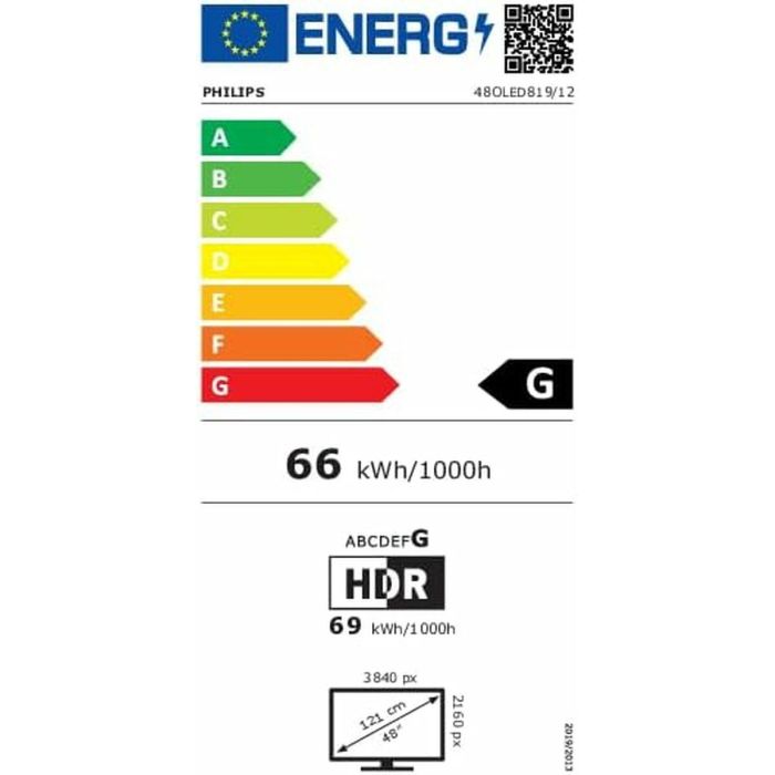 Smart TV Philips 48OLED819 48" 4K Ultra HD OLED 1 Smart TV Philips 48OLED819 48" 4K Ultra HD OLED 1
