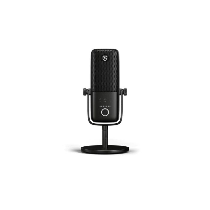 Elgato 10MAB9901 Micrófono de superficie para mesa Wave 3 Negro USB Tipo C 24 bit 96 kHz