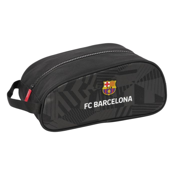 Zapatillero de Viaje F.C. Barcelona Black Negro 34 x 15 x 18 cm 0 Zapatillero de Viaje F.C. Barcelona Black Negro 34 x 15 x 18 cm 0