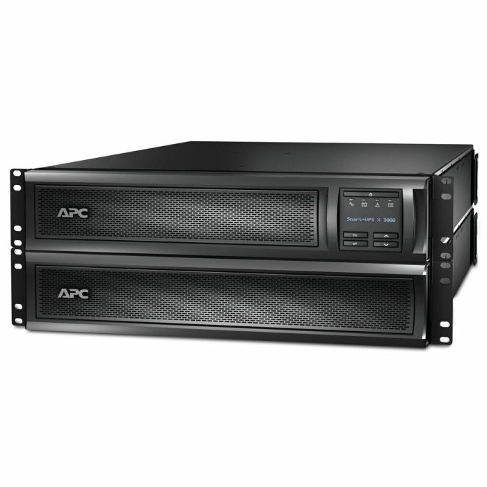 APC Smart-UPS sistema de alimentación ininterrumpida (UPS) Línea interactiva 3 kVA 2700 W 9 salidas AC APC Smart-UPS sistema de alimentación ininterrumpida (UPS) Línea interactiva 3 kVA 2700 W 9 salidas AC