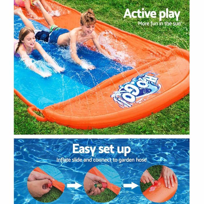 Bestway Pista Deslizante Triple 488x207,5 cm +3 Años Jardin 52329 8 Bestway Pista Deslizante Triple 488x207,5 cm +3 Años Jardin 52329 8