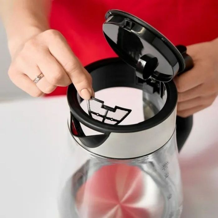 Hervidor Mpm MCZ-122 Negro Gris Vidrio Acero Inoxidable 2200 W 1,7 L 6