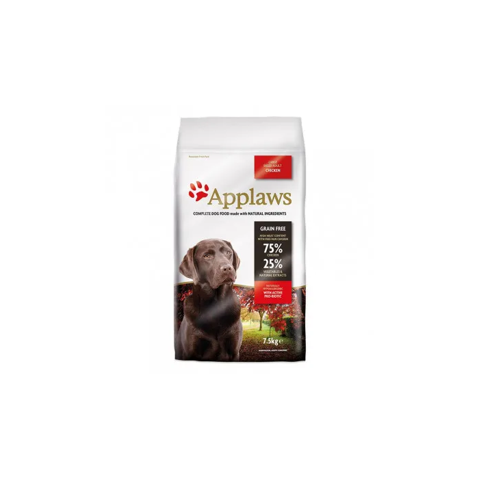 Applaws Dog Dry Adulto Razas Grandes Pollo 7,5 kg