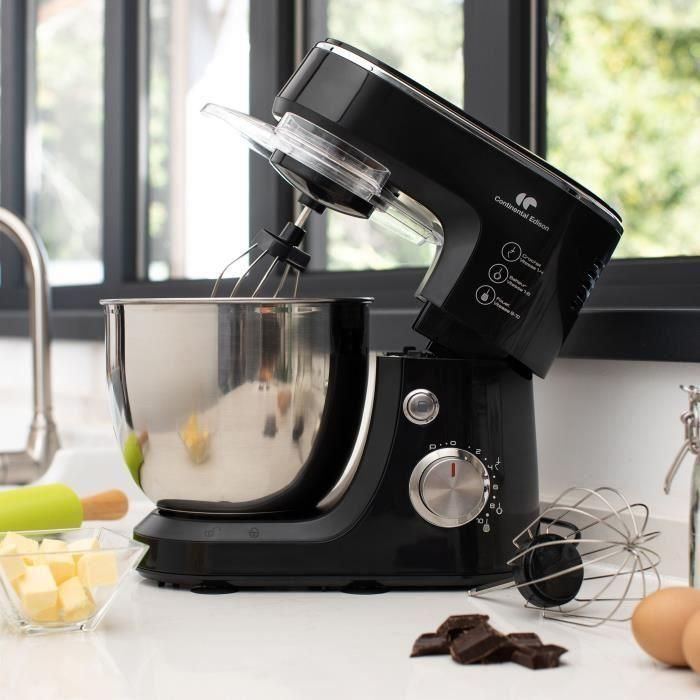 Procesador de pastelería CONTINENTAL EDISON CERP800B - 800W - Negro 1 Procesador de pastelería CONTINENTAL EDISON CERP800B - 800W - Negro 1