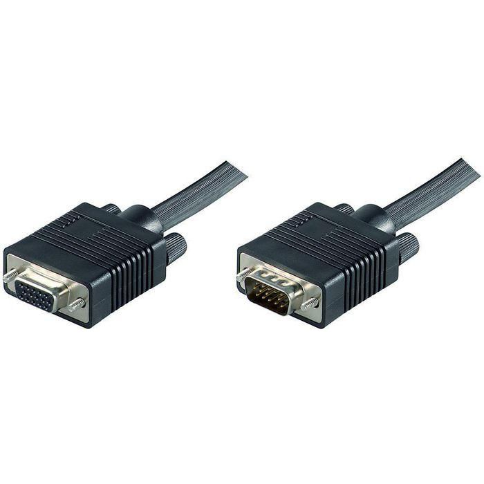 MicroConnect Cable de Extensión SVGA Full HD 1080p para Monitor / Proyector PC/Portátil 5m