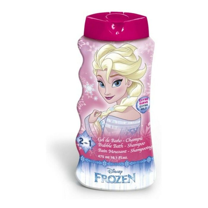 Lorenay Gel y Champú para Niños Frozen Disney Anna & Elsa Extrasuave Hidratante 475 mL